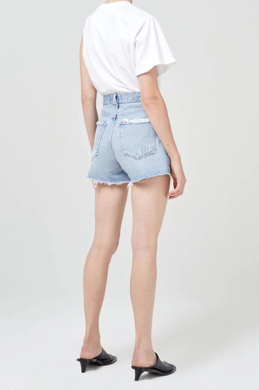 Women AGOLDE Shorts | Agolde Dee High Rise Short In Muse