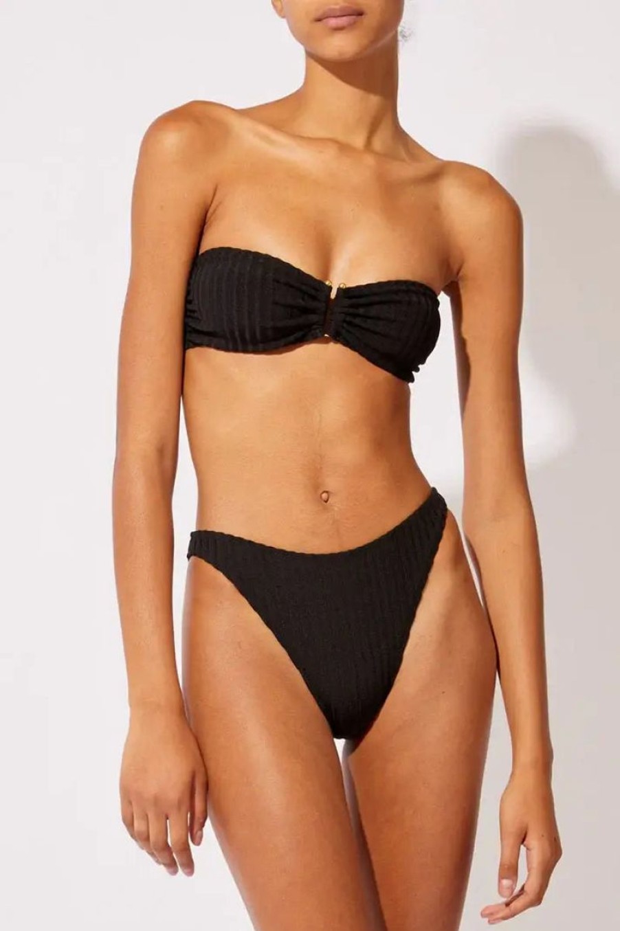 Women SOLID & STRIPED Swimwear & Coverups | Solid & Striped Tati Bottom In Blackout