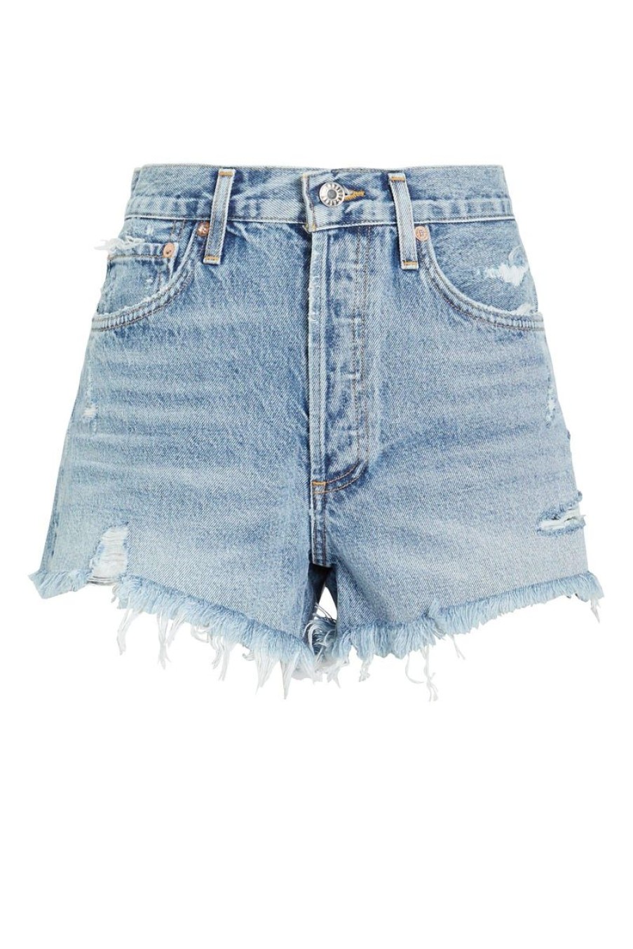 Women AGOLDE Shorts | Agolde Parker Short In Swapmeet