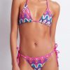 Women PATBO Swimwear & Coverups | Patbo Crochet String Bikini Bottom In Pink Multi