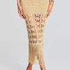 Women RETROFETE Sets | Retrofete Naida Skirt In Gold