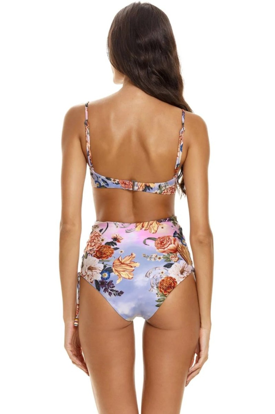 Women AGUA BENDITA Swimwear & Coverups | Agua Bendita Irene Bikini Top In Multicolor Numen