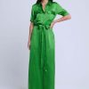 Women L'AGENCE Dresses | L'Agence Klement Dress In Bright Green