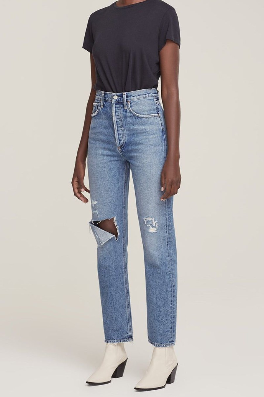 Women AGOLDE Denim | Agolde 90'S Pinch Waist In Lineup