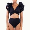 Women MAYGEL CORONEL Swimwear & Coverups | Maygel Coronel Kai Swimsuit Set In Black