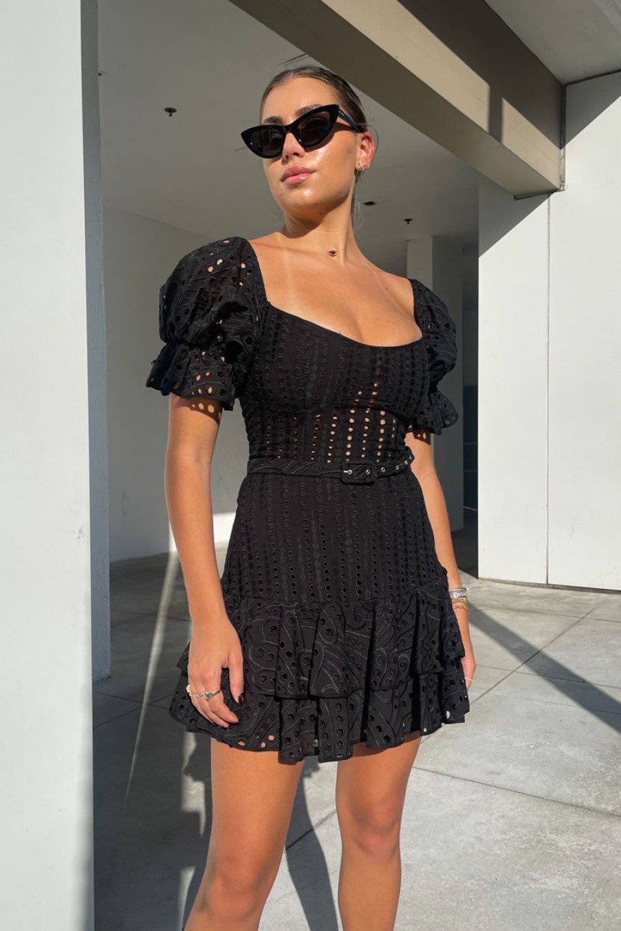 Women CHARO RUIZ IBIZA Dresses | Charo Ruiz Ibiza Jean Dress In Black