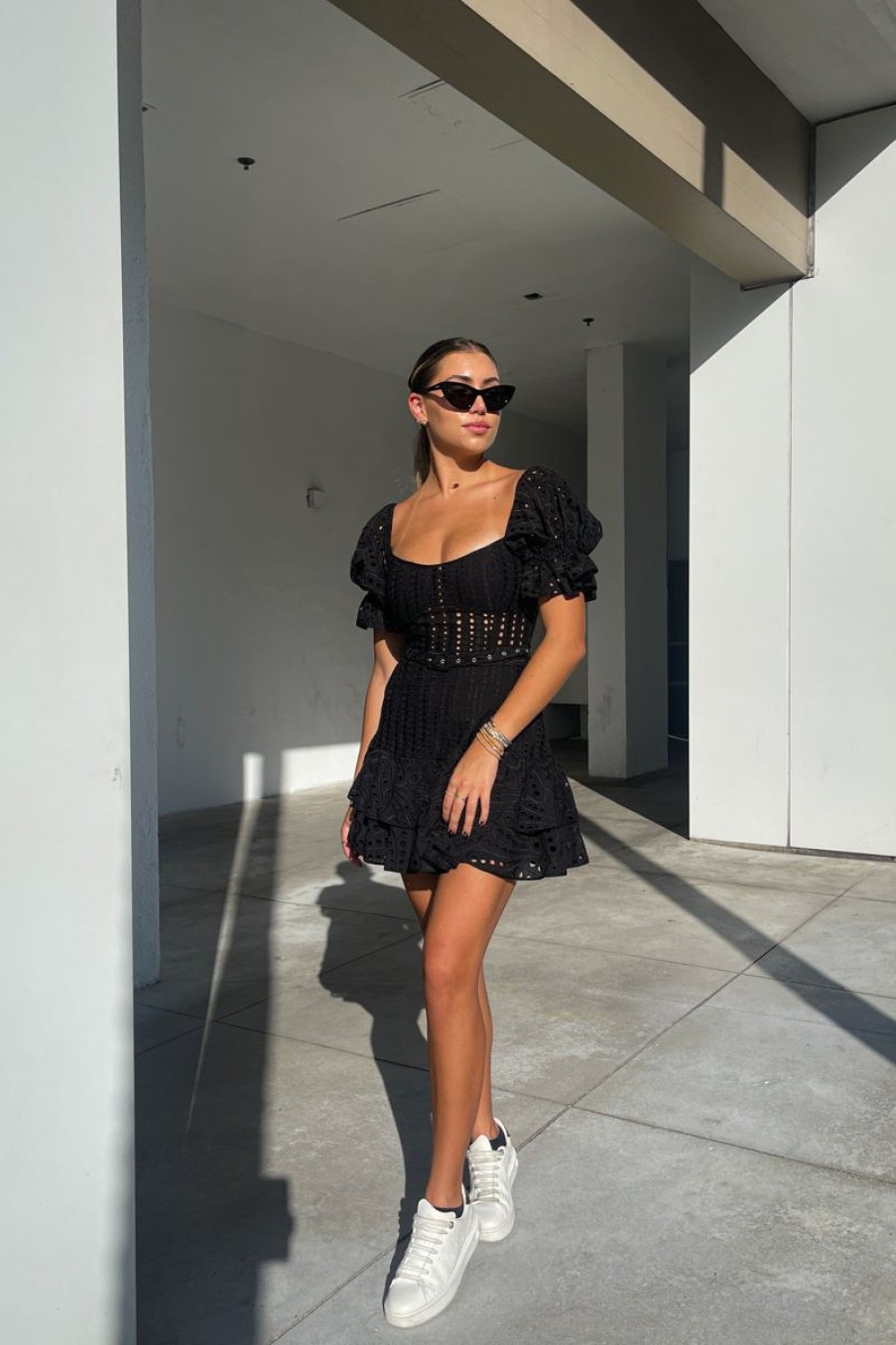 Women CHARO RUIZ IBIZA Dresses | Charo Ruiz Ibiza Jean Dress In Black