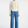 Women A.L.C. Sweaters & Knits | A.L.C. Chandler Wool Sweater In Off White