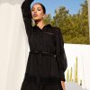 Women CHARO RUIZ IBIZA Dresses | Charo Ruiz Ibiza Daniela Short Dress In Black