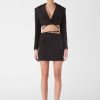 Women MISHA Dresses | Misha Casey Mini Dress In Black