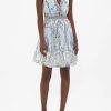 Women CAMILLA Dresses | Camilla Shirred Waist Detail Mini Dress In Season Of The Siren