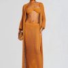 Women BANANHOT Swimwear & Coverups | Bananhot Viola Cover Up In Tobacco