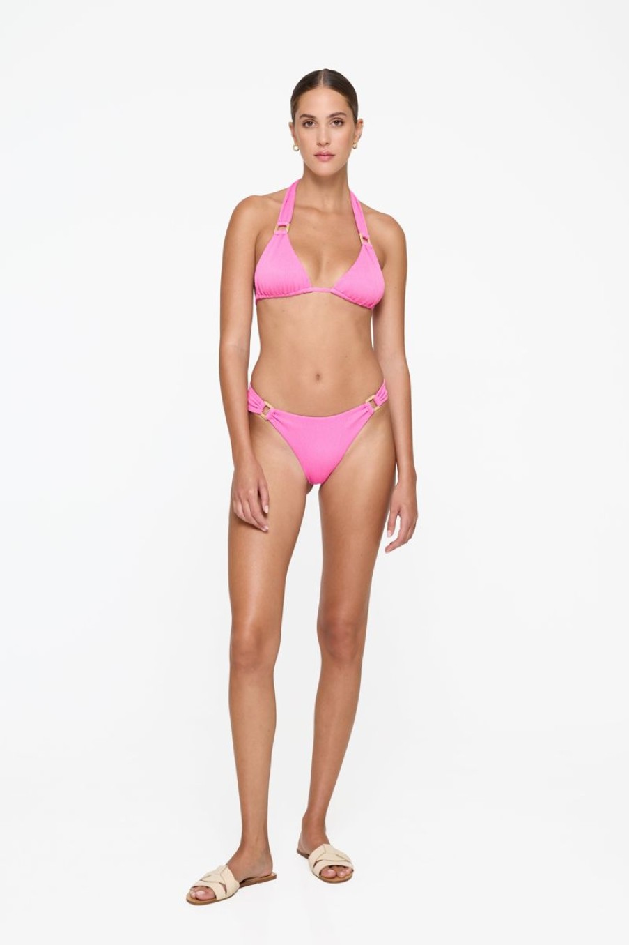 Women REVEL REY Swimwear & Coverups | Revel Rey Cami Bikini Top In Laguna Pink