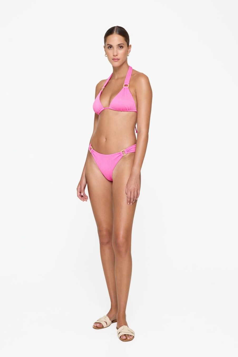 Women REVEL REY Swimwear & Coverups | Revel Rey Cami Bikini Top In Laguna Pink