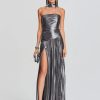 Women RETROFETE Dresses | Retrofete Faye Dress In Gunmetal