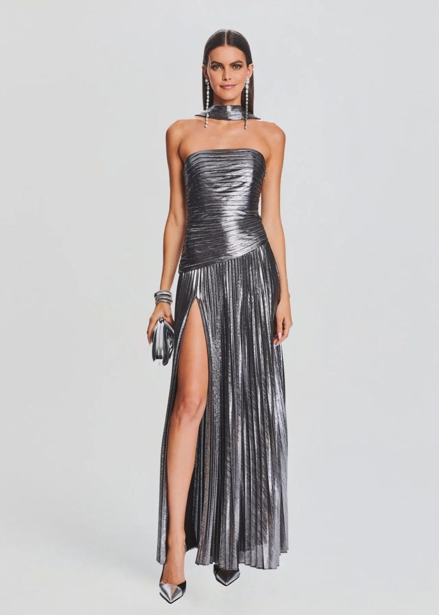 Women RETROFETE Dresses | Retrofete Faye Dress In Gunmetal