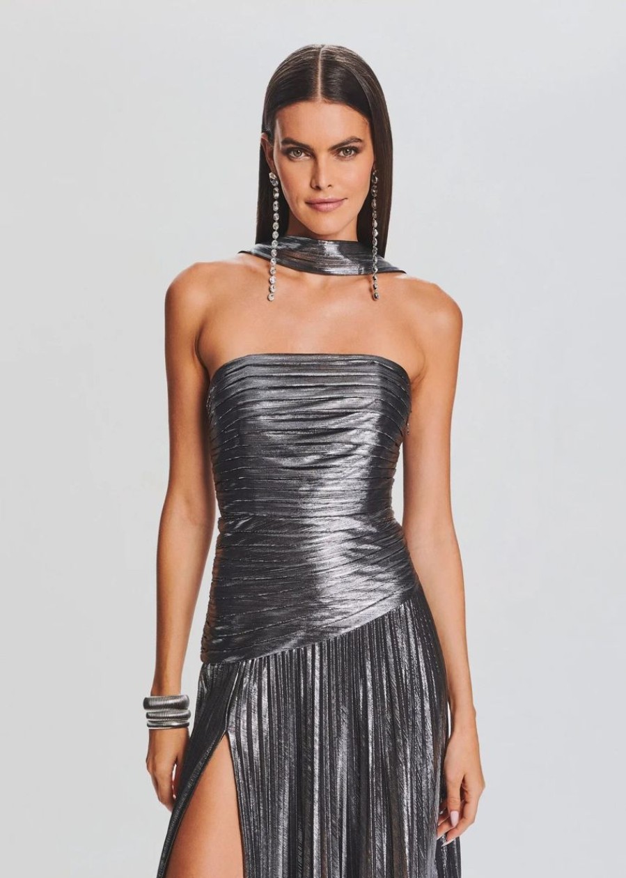 Women RETROFETE Dresses | Retrofete Faye Dress In Gunmetal