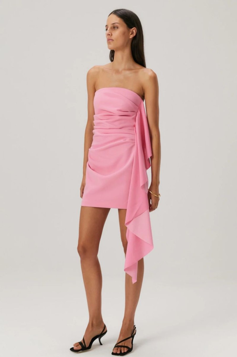 Women MISHA Dresses | Misha Josefina Dress In Prism Pink