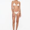 Women REVEL REY Swimwear & Coverups | Revel Rey Vienna Top In Cream Snake