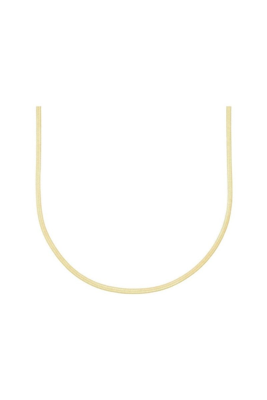 Women ELECTRIC PICKS Jewelry | Electric Picks Python 3Mm Necklace In Gold