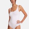 Women WOLFORD Bodysuits | Wolford Jamaika String Bodysuit In White