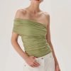 Women RONNY KOBO Tops | Ronny Kobo Ranada Top In Pistachio