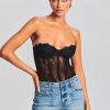 Women RETROFETE Bodysuits | Retrofete Otto Bodysuit In Black