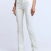 Women L'AGENCE Denim | L'Agence Ruth H/R Straight In Vintage White