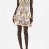 Women CAMILLA Dresses | Camilla Shirred Waist Detail Mini Dress In Palazzo Play Date