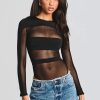 Women SEROYA Bodysuits | Seroya Ciar Bodysuit In Black