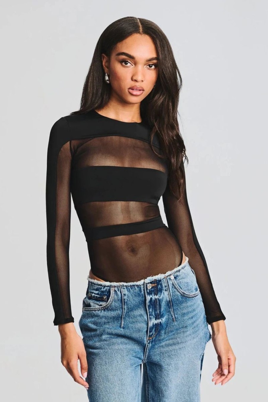 Women SEROYA Bodysuits | Seroya Ciar Bodysuit In Black