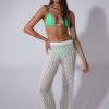 Women SHANI SHEMER Swimwear & Coverups | Shani Shemer Dylan Knit Long Pants In Cream