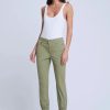 Women L'AGENCE Pants | L'Agence Mirabel M/R Flight Pant In Soft Army