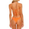 Women AGUA BENITA Swimwear & Coverups | Agua Bendita Tammy Bikini Bottom In Orange