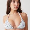 Women FRANKIE'S BIKINIS Swimwear & Coverups | Frankie'S Bikinis Kealy Bikini Top In Cozy Stripe