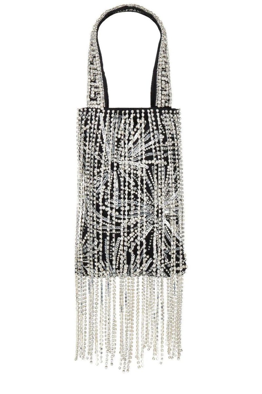 Women RETROFETE Bags | Retrofete Avery Crystal Bag In Silver/Black