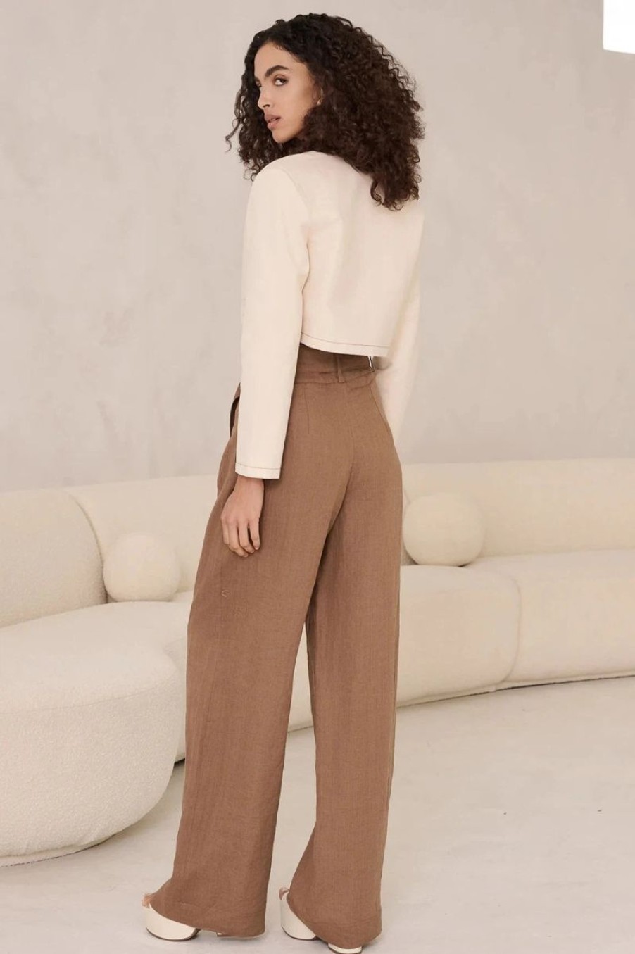 Women HEVRON Pants | Hevron Alina Pant In Pecan