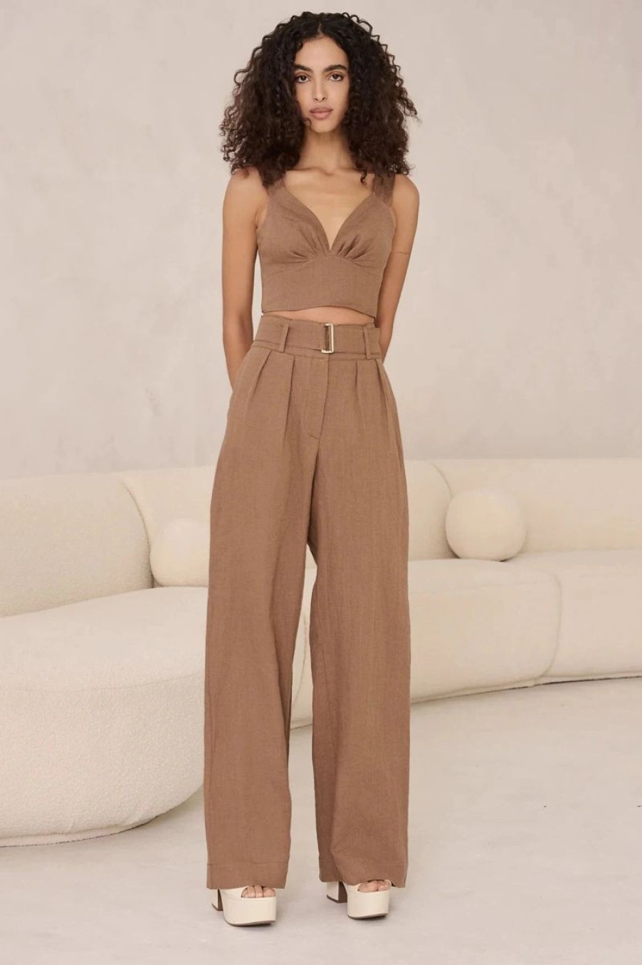 Women HEVRON Pants | Hevron Alina Pant In Pecan