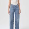 Women AGOLDE Denim | Agolde Criss Cross Jean In Eternal