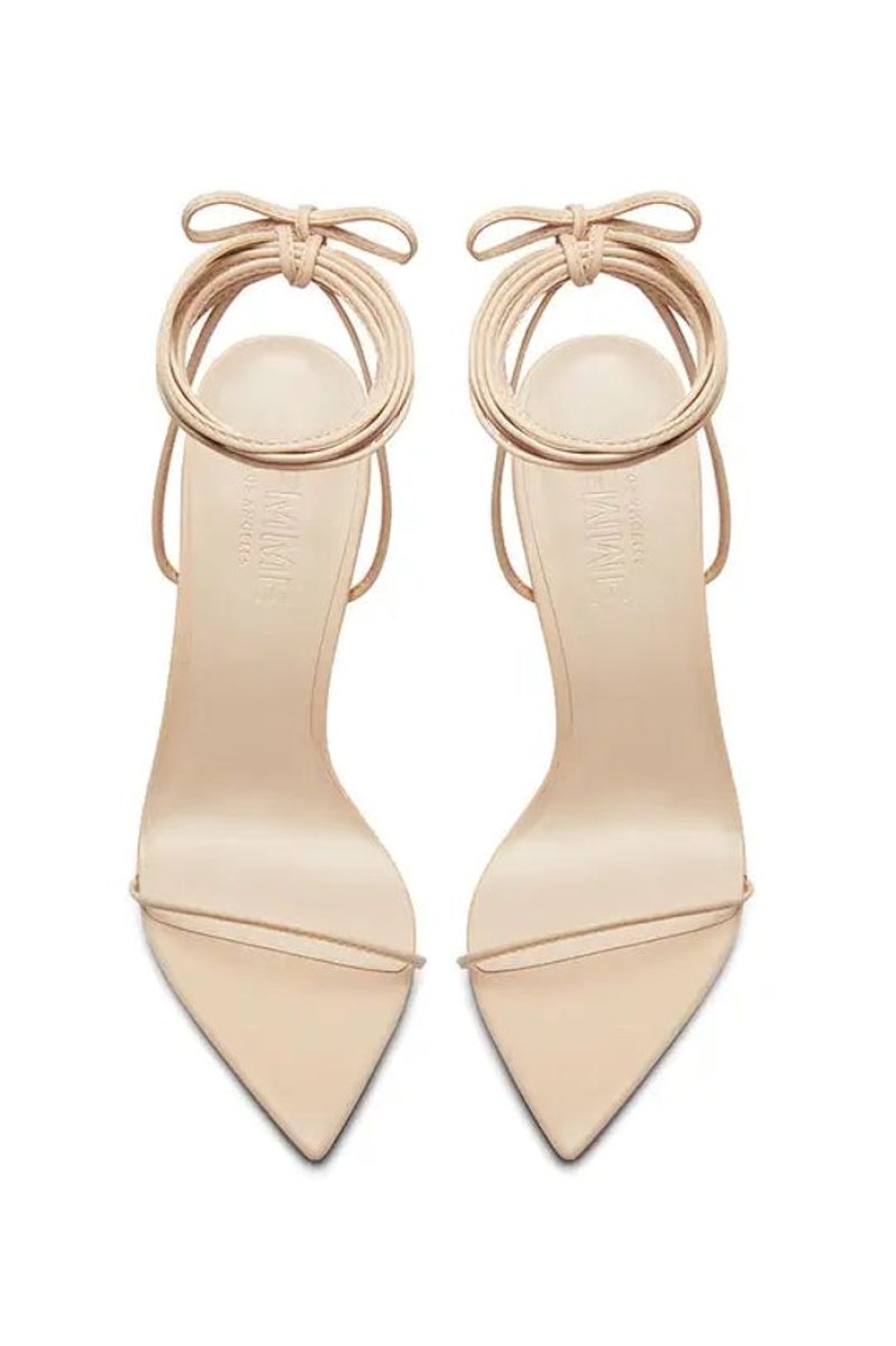 Women FEMME LA | Femme La Luce Minimale Sandal In Latte