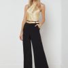 Women L'AGENCE Pants | L'Agence Livvy Tux Trouser In Black