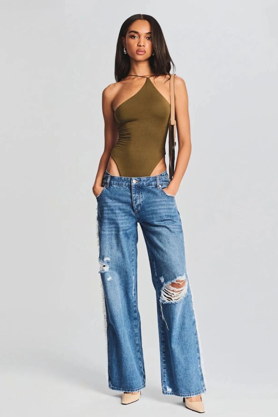 Women SEROYA Denim | Seroya Roma Jean In Bayside