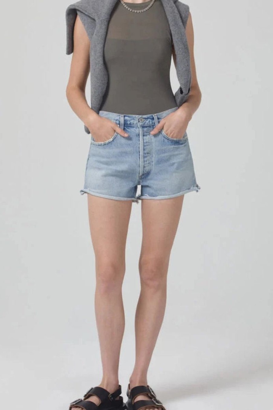 Women CITIZENS OF HUMANITY Shorts | Citizens Of Humanity Marlow Denim Short In Libertine