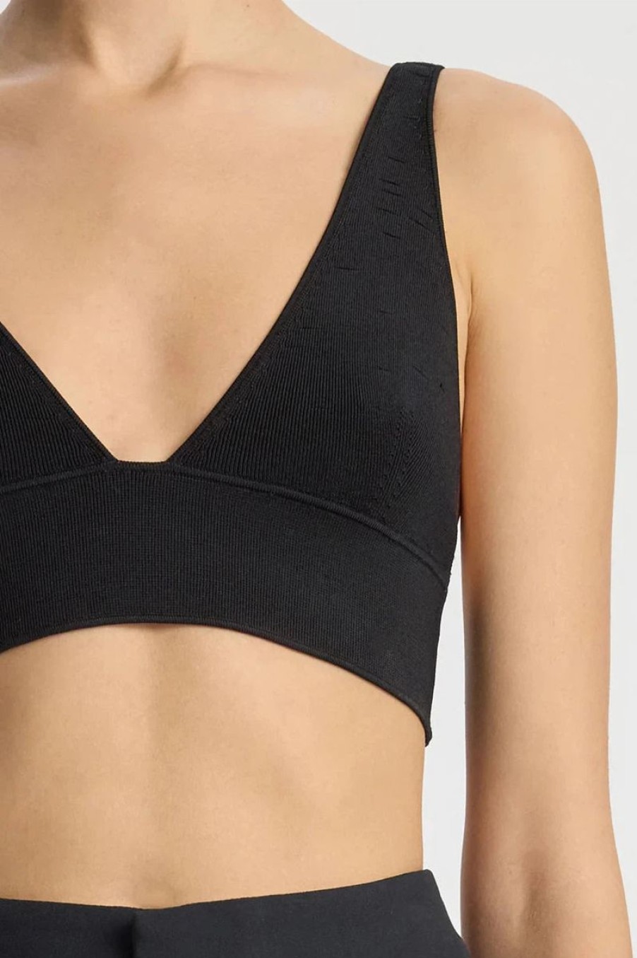 Women A.L.C. Tops | A.L.C. Ella Bra In Black