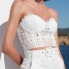 Women CHARO RUIZ IBIZA Tops | Charo Ruiz Ibiza Lita Batista Bustier In White