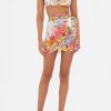 Women CAMILLA Swimwear & Coverups | Camilla Short Draped Sarong In Sunlight Symphony