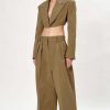 Women RONNY KOBO Pants | Ronny Kobo Lo Pant In Khaki