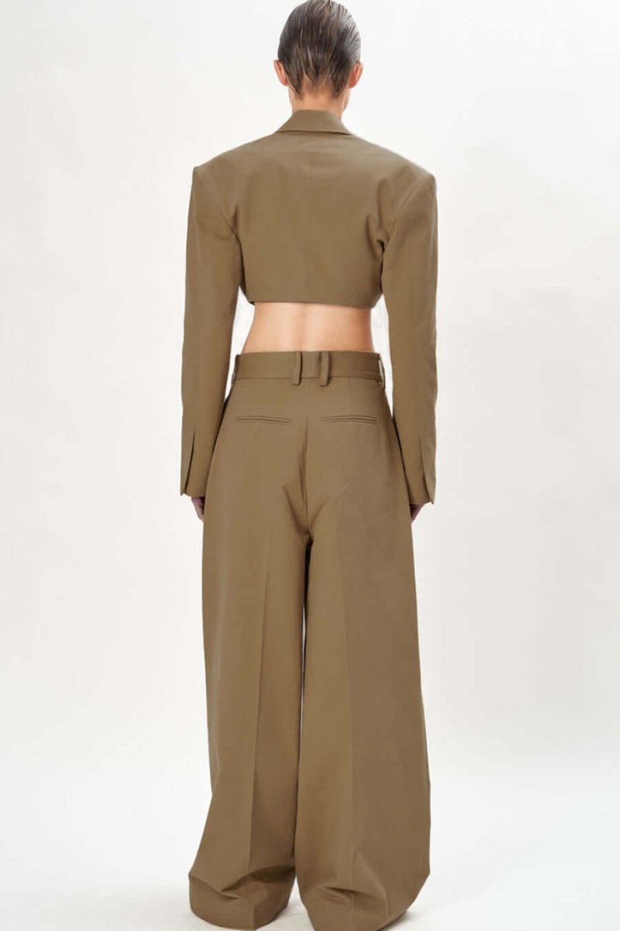 Women RONNY KOBO Pants | Ronny Kobo Lo Pant In Khaki