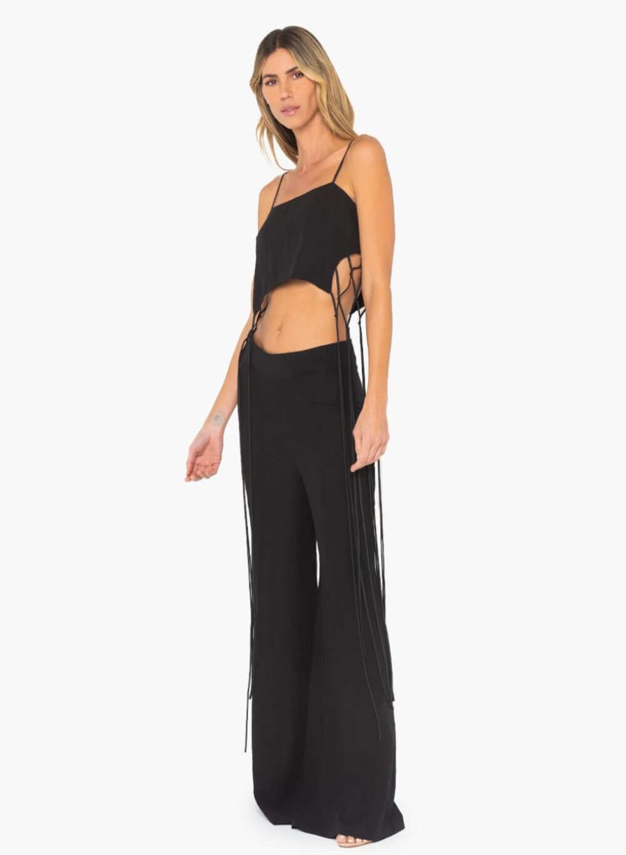 Women JUST BEEN QUEEN Pants | Just Bee Queen Louie Pant In Black