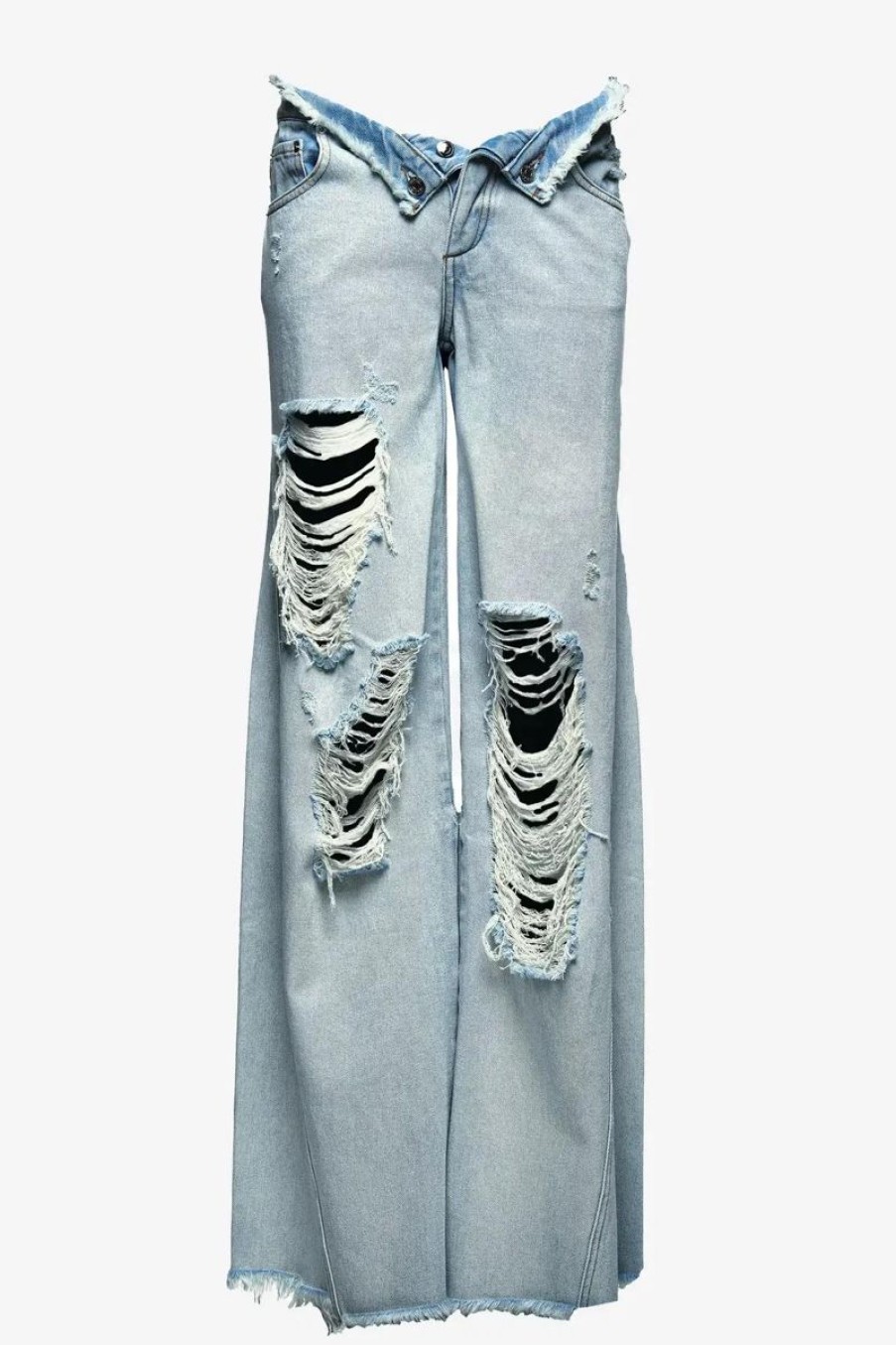 Women SEROYA Denim | Ser.O.Ya Ollie Wide Leg Jean In Coastline